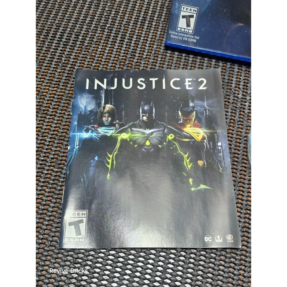 Injustice 2‎  (Sony PlayStation 4,  PS4, 2017) CIB Complete Tested Working Great